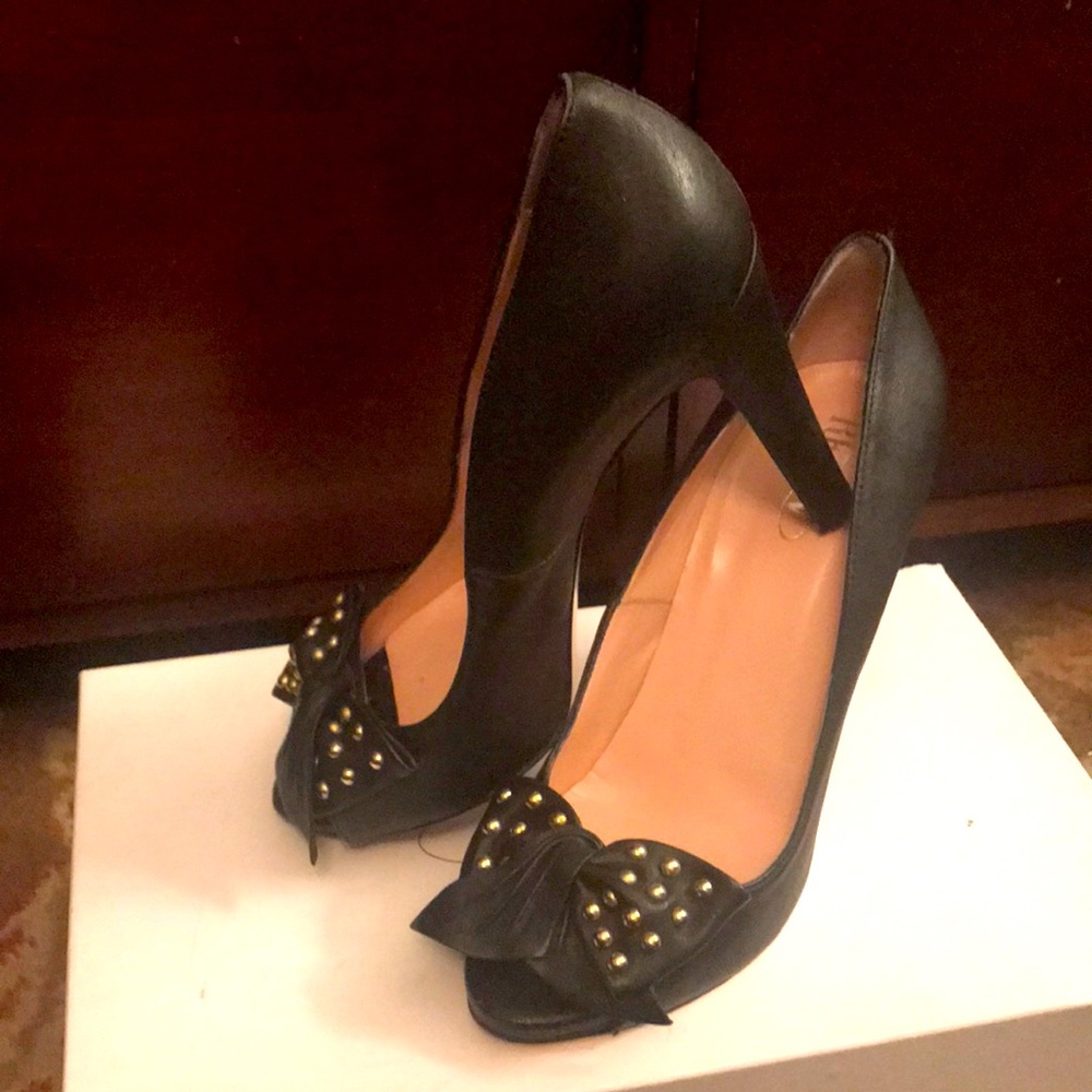 Red by Valentino leather heels, size 40